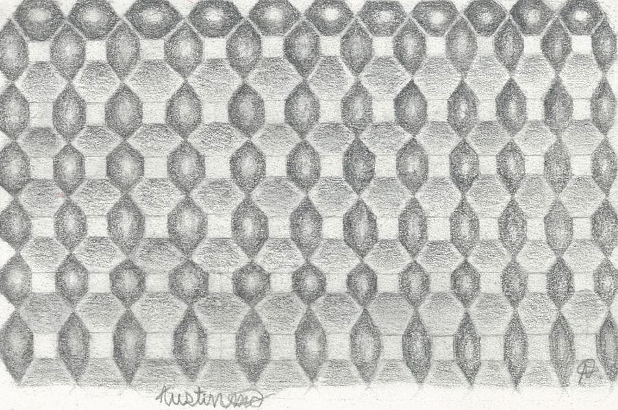 The Illucid Piece by Austin M. Collings — Pen & ink on paper, 2024